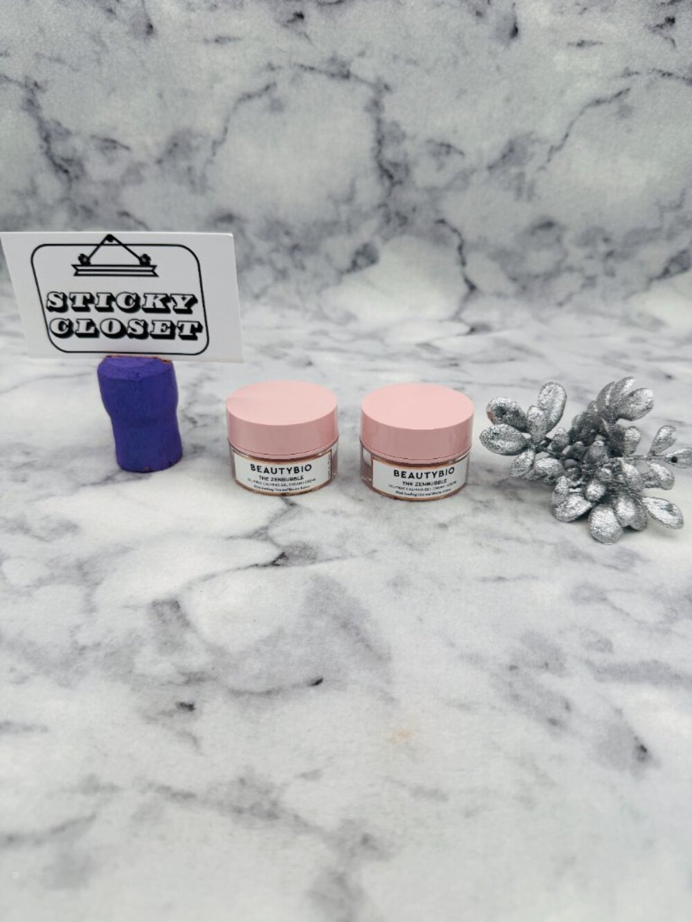 BeautyBio Skincare Gift Set,Zenbubble Oil-Free Calming Gel Cream,Mini-2pc-NEW